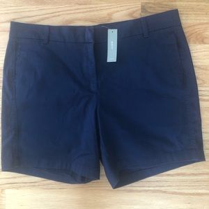 JCrew Factory Navy Chino Shorts